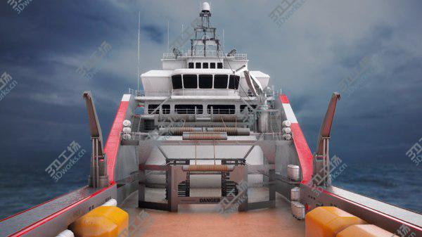 images/goods_img/20210312/Offshore Platform Supply Vessel Sandefjord 3D model/2.jpg